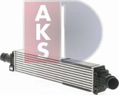 AKS Dasis 047049N - Интеркулер autocars.com.ua