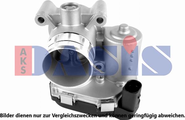 AKS Dasis 047067N - Патрубок дросельної заслінки autocars.com.ua