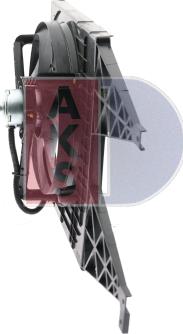 AKS Dasis 048082N - Вентилятор, охолодження двигуна autocars.com.ua