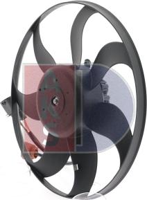 AKS Dasis 048106N - Вентилятор, охолодження двигуна autocars.com.ua