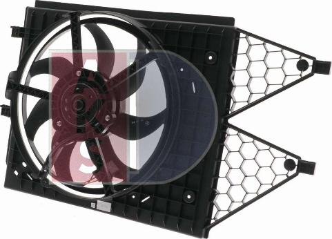 AKS Dasis 048117N - Вентилятор, охолодження двигуна autocars.com.ua