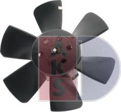 AKS Dasis 048140N - Вентилятор, охолодження двигуна autocars.com.ua