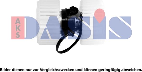 AKS Dasis 048149N - Вентилятор салону autocars.com.ua