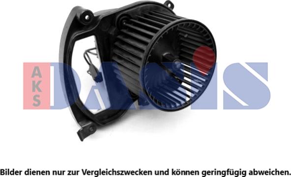 AKS Dasis 048157N - Вентилятор салону autocars.com.ua