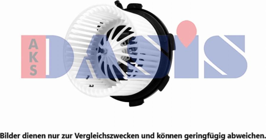 AKS Dasis 048172N - Вентилятор салону autocars.com.ua