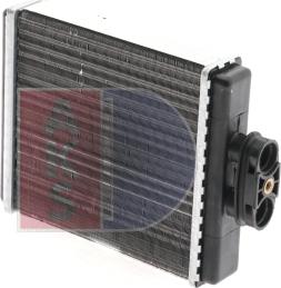 AKS Dasis 049006N - Теплообмінник, опалення салону autocars.com.ua