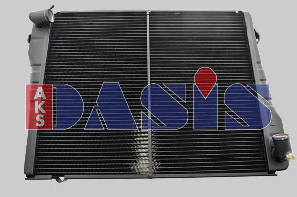 AKS Dasis 050020N - Радіатор, охолодження двигуна autocars.com.ua