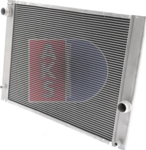 AKS Dasis 050022N - Радіатор, охолодження двигуна autocars.com.ua