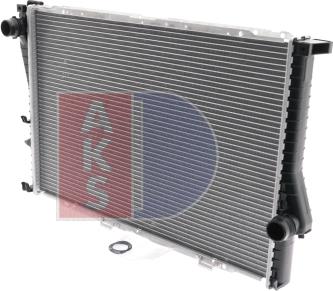 AKS Dasis 050030N - Радіатор, охолодження двигуна autocars.com.ua