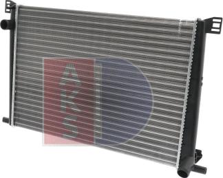 AKS Dasis 050031N - Радіатор, охолодження двигуна autocars.com.ua