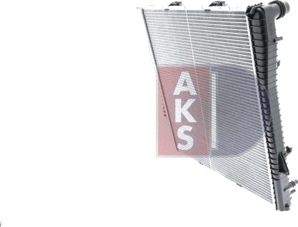 AKS Dasis 050032N - Радіатор, охолодження двигуна autocars.com.ua