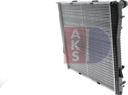 AKS Dasis 050034N - Радіатор, охолодження двигуна autocars.com.ua