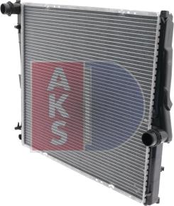 AKS Dasis 050037N - Радіатор, охолодження двигуна autocars.com.ua