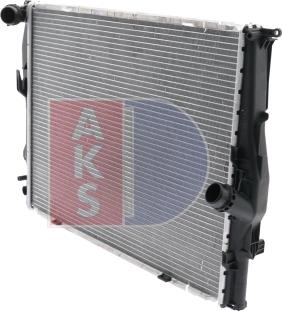 AKS Dasis 050045N - Радіатор, охолодження двигуна autocars.com.ua