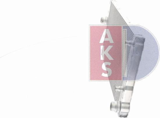 AKS Dasis 050059N - Радіатор, охолодження двигуна autocars.com.ua