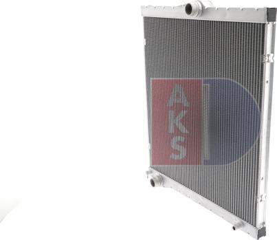 AKS Dasis 050065N - Радіатор, охолодження двигуна autocars.com.ua