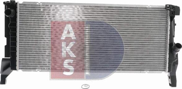 AKS Dasis 050092N - Радіатор, охолодження двигуна autocars.com.ua
