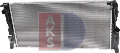 AKS Dasis 050094N - Радіатор, охолодження двигуна autocars.com.ua
