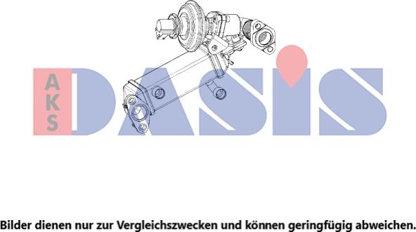 AKS Dasis 050099N - Модуль повернення ОГ autocars.com.ua