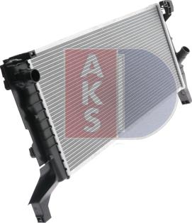 AKS Dasis 050104N - Радіатор, охолодження двигуна autocars.com.ua