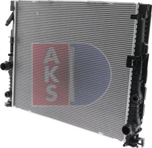 AKS Dasis 050110N - Радіатор, охолодження двигуна autocars.com.ua