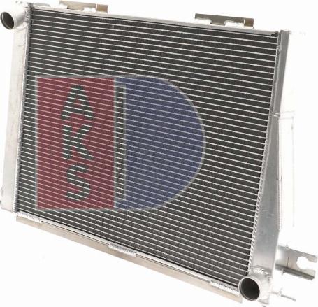 AKS Dasis 050200AL - Радіатор, охолодження двигуна autocars.com.ua