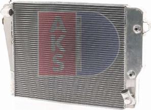 AKS Dasis 050220AL - Радіатор, охолодження двигуна autocars.com.ua