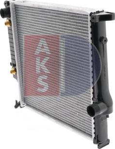 AKS Dasis 050810N - Радіатор, охолодження двигуна autocars.com.ua