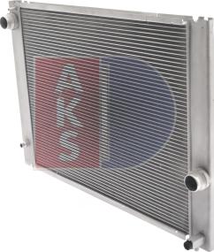 AKS Dasis 051005N - Радіатор, охолодження двигуна autocars.com.ua