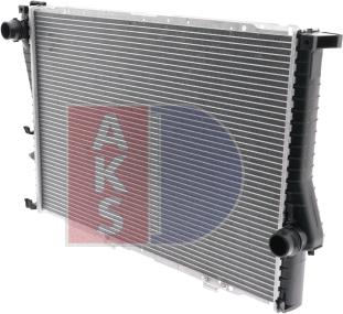 AKS Dasis 051630N - Радіатор, охолодження двигуна autocars.com.ua