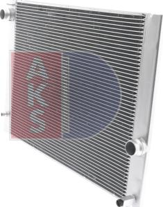 AKS Dasis 052004N - Радіатор, охолодження двигуна autocars.com.ua