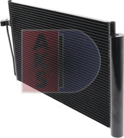 AKS Dasis 052008N - Конденсатор, кондиціонер autocars.com.ua