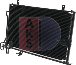 AKS Dasis 052090N - Конденсатор, кондиціонер autocars.com.ua