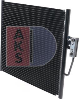 AKS Dasis 052230N - Конденсатор, кондиціонер autocars.com.ua