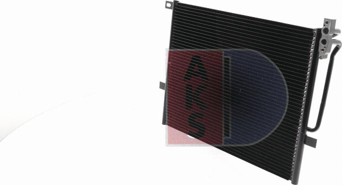 AKS Dasis 053320N - Конденсатор, кондиціонер autocars.com.ua