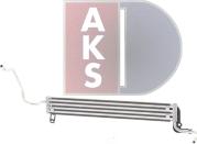 AKS Dasis 056019N - Масляний радіатор, рухове масло autocars.com.ua
