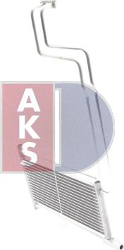 AKS Dasis 056023N - Масляний радіатор, автоматична коробка передач autocars.com.ua