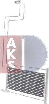 AKS Dasis 056023N - Масляний радіатор, автоматична коробка передач autocars.com.ua