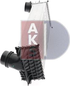 AKS Dasis 057001N - Интеркулер autocars.com.ua