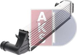 AKS Dasis 057002N - Интеркулер autocars.com.ua