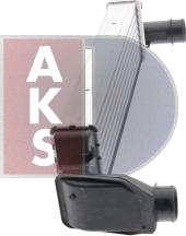 AKS Dasis 057002N - Интеркулер autocars.com.ua