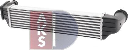 AKS Dasis 057012N - Интеркулер autocars.com.ua