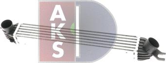 AKS Dasis 057014N - Интеркулер autocars.com.ua