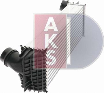 AKS Dasis 057017N - Интеркулер autocars.com.ua