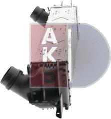 AKS Dasis 057022N - Интеркулер autocars.com.ua