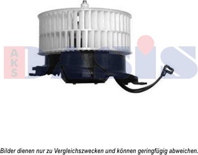 AKS Dasis 058011N - Вентилятор салону autocars.com.ua