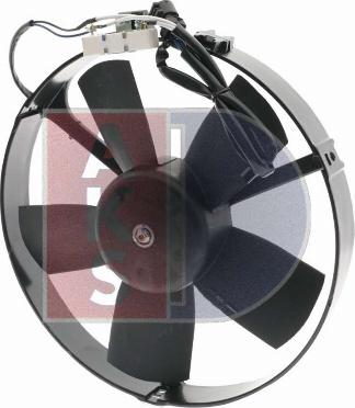 AKS Dasis 058290N - Вентилятор, конденсатор кондиціонера autocars.com.ua