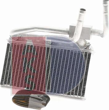 AKS Dasis 059017N - Теплообмінник, опалення салону autocars.com.ua