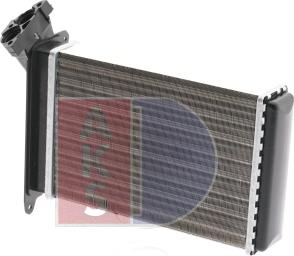 AKS Dasis 059080N - Теплообмінник, опалення салону autocars.com.ua