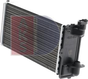 AKS Dasis 059100N - Теплообмінник, опалення салону autocars.com.ua